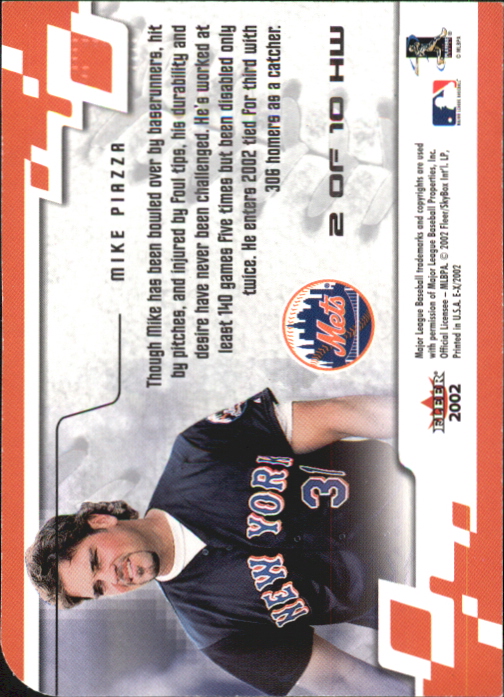 2002 E-X Baseball "Insert and Game Used" Cards - Picture 15 of 42