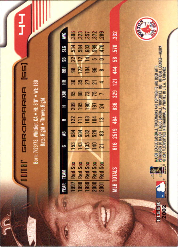 2002 Flair (Fleer) Baseball 