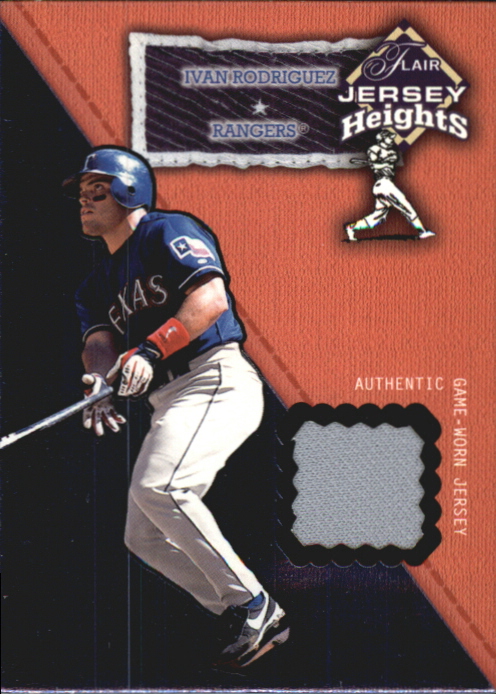 Carte ricordo Flair (Fleer) Baseball 2002 "Jersey Heights" - Foto 6 di 7