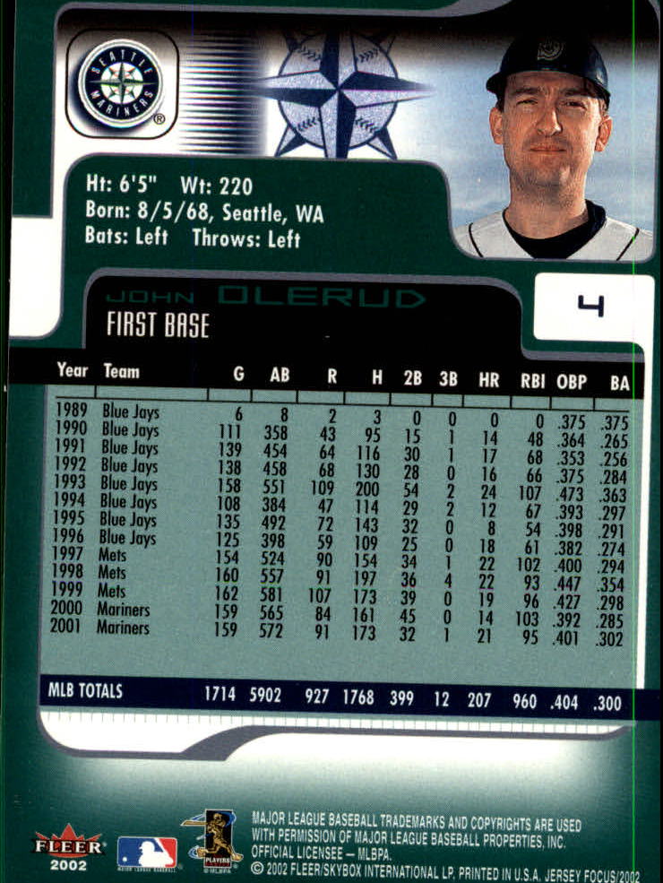 2002 Fleer Focus JE Baseball "Main Set" Cards - Picture 9 of 497