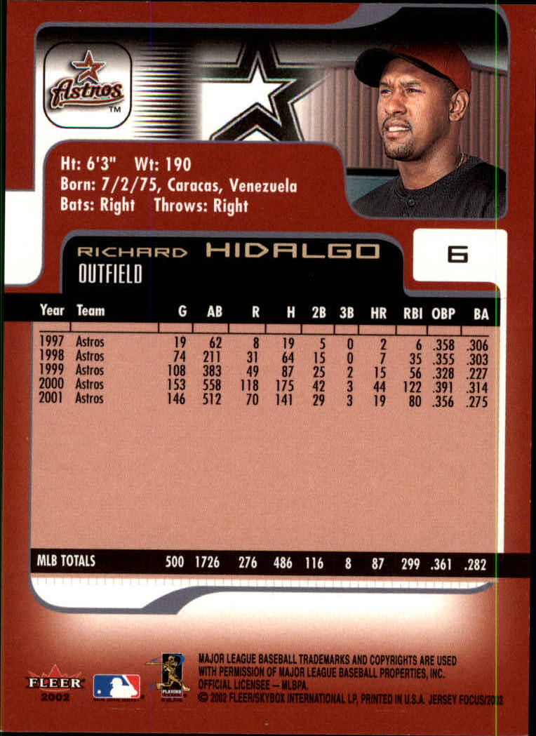 2002 Fleer Focus JE Baseball "Main Set" Cards - Picture 13 of 497