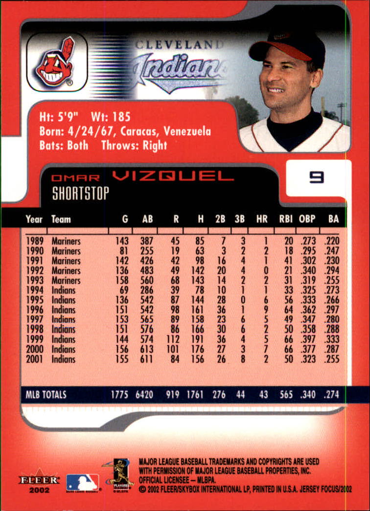 2002 Fleer Focus JE Baseball "Main Set" Cards - Picture 19 of 497