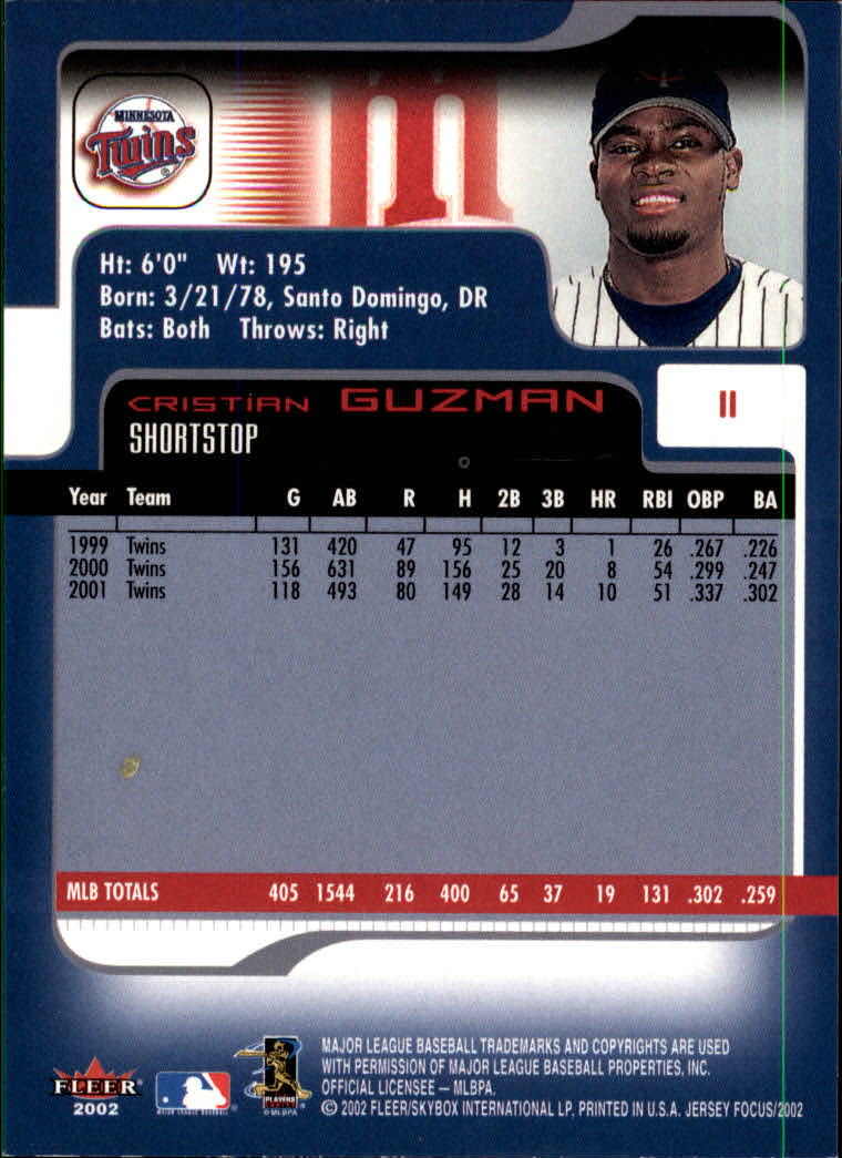 2002 Fleer Focus JE Baseball "Main Set" Cards - Picture 23 of 497