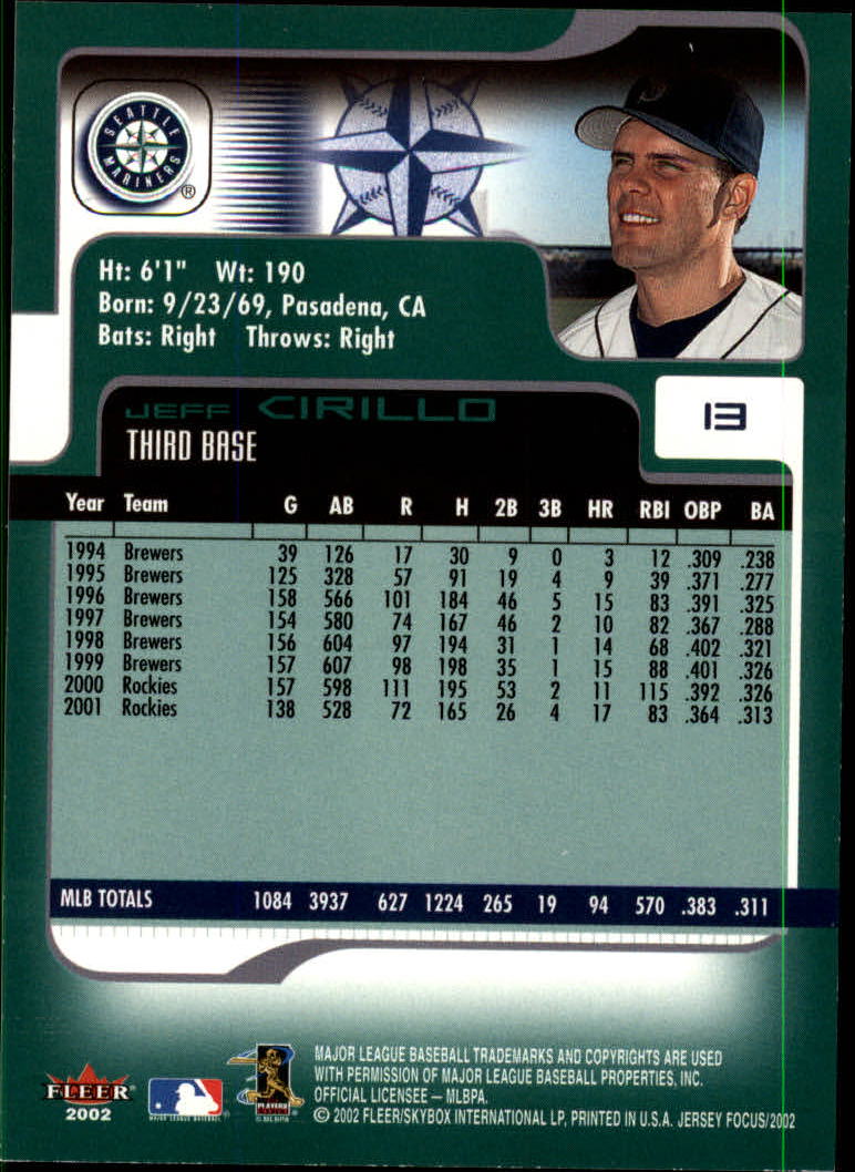 2002 Fleer Focus JE Baseball "Main Set" Cards - Picture 27 of 497