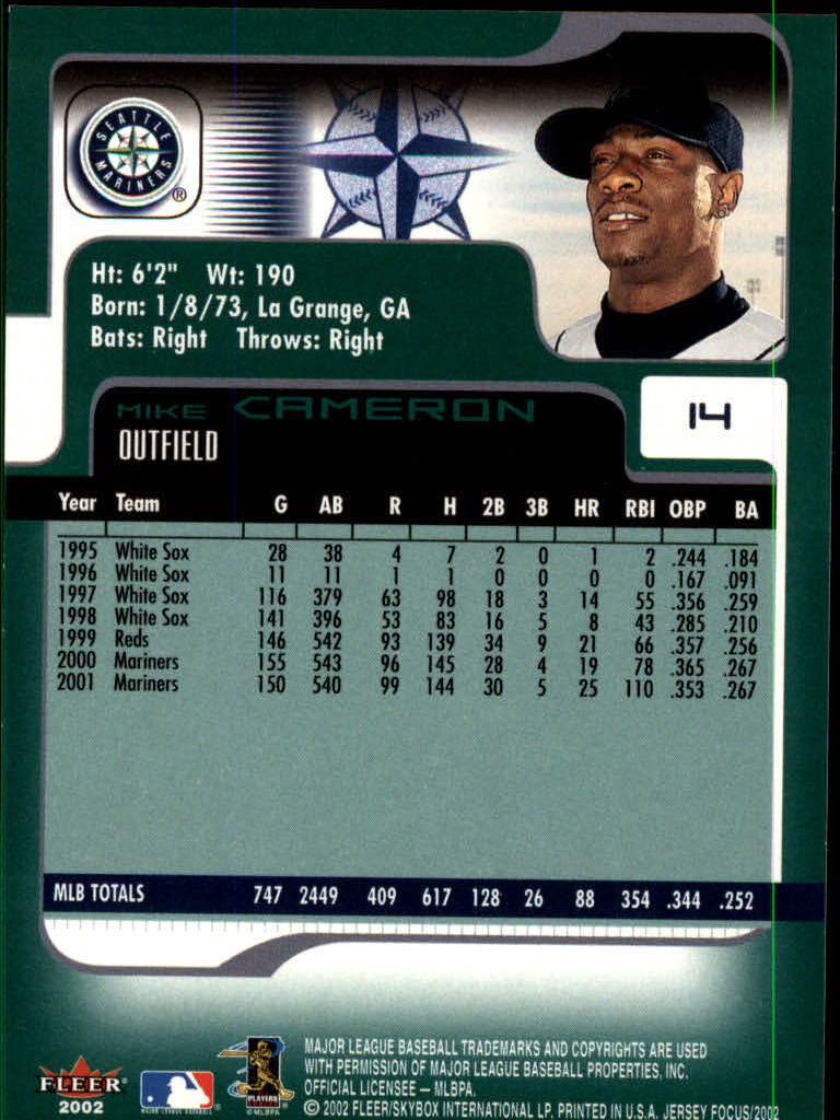 2002 Fleer Focus JE Baseball "Main Set" Cards - Picture 29 of 497