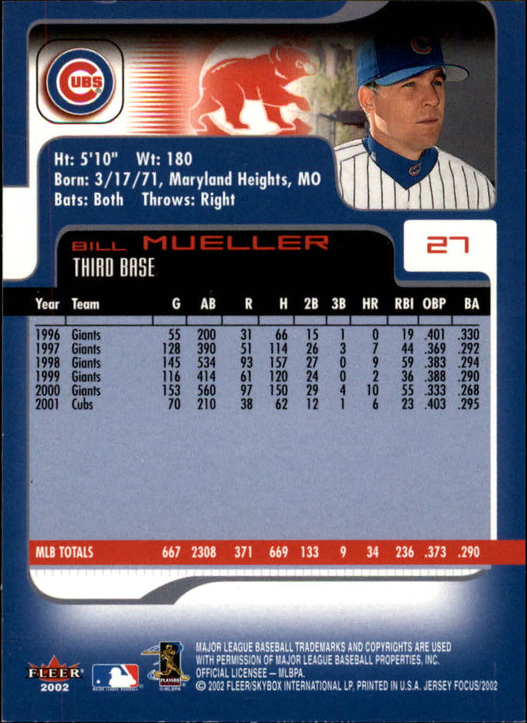 2002 Fleer Focus JE Baseball "Main Set" Cards - Picture 55 of 497