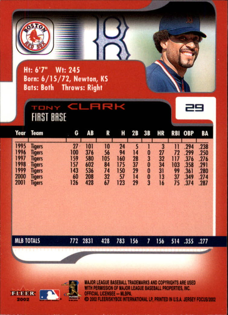 2002 Fleer Focus JE Baseball "Main Set" Cards - Picture 59 of 497