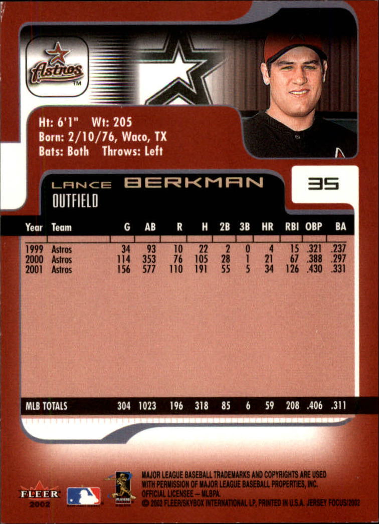 2002 Fleer Focus JE Baseball "Main Set" Cards - Picture 71 of 497