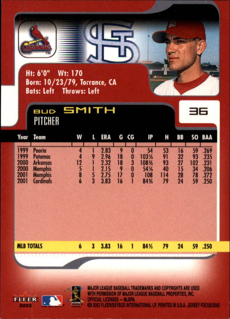 2002 Fleer Focus JE Baseball "Main Set" Cards - Picture 73 of 497