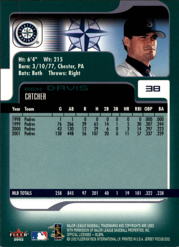 2002 Fleer Focus JE Baseball "Main Set" Cards - Picture 77 of 497
