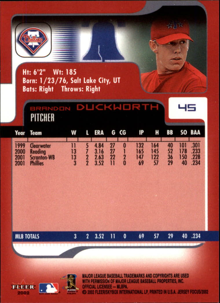 2002 Fleer Focus JE Baseball "Main Set" Cards - Picture 91 of 497
