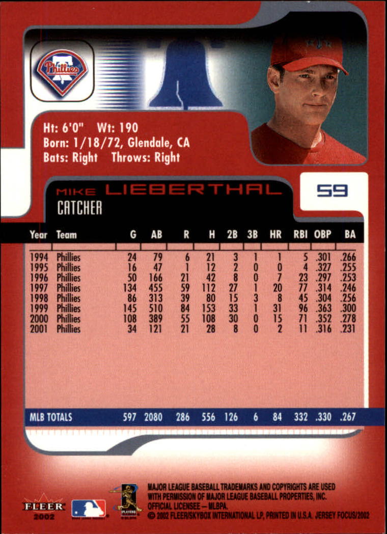2002 Fleer Focus JE Baseball "Main Set" Cards - Picture 119 of 497