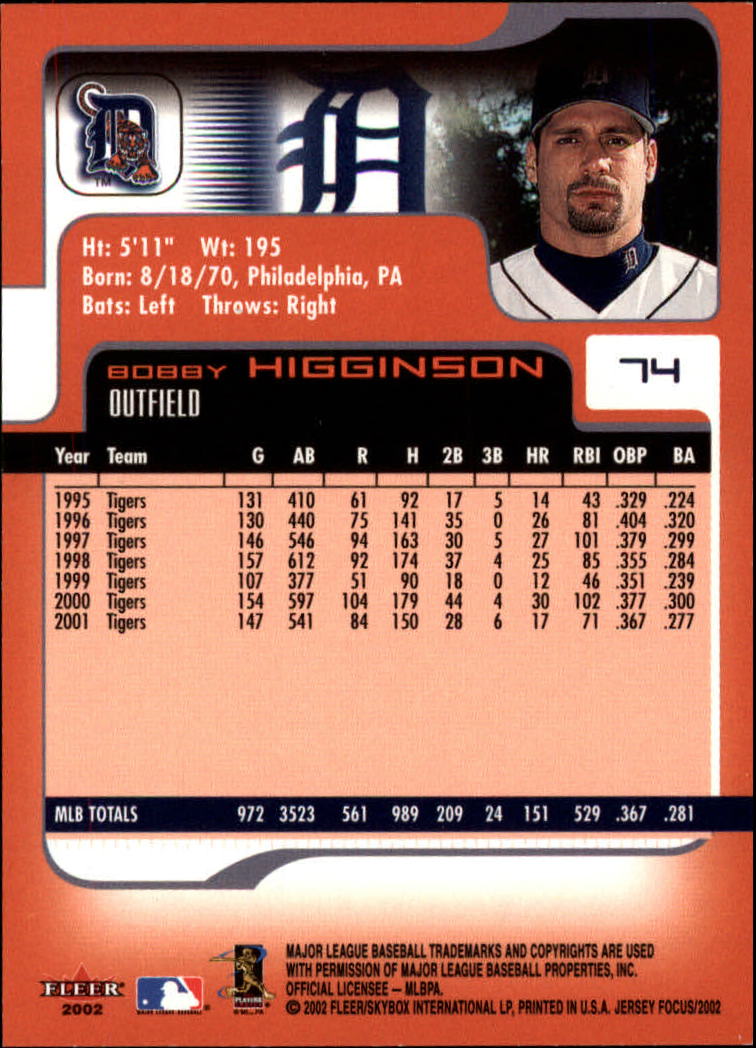 2002 Fleer Focus JE Baseball "Main Set" Cards - Picture 149 of 497