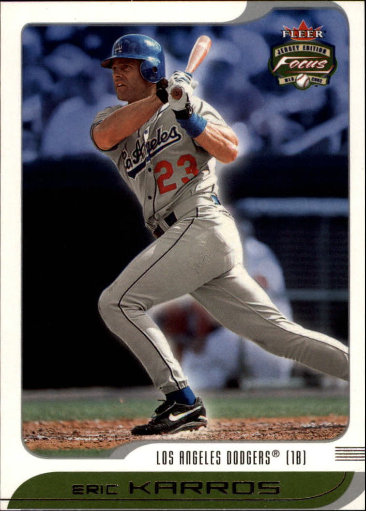 2002 Fleer Focus JE Baseball "Main Set" Cards - Picture 164 of 497