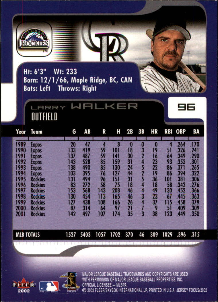 2002 Fleer Focus JE Baseball "Main Set" Cards - Picture 193 of 497