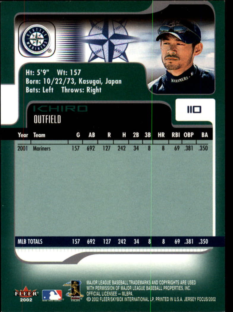 2002 Fleer Focus JE Baseball "Main Set" Cards - Picture 221 of 497