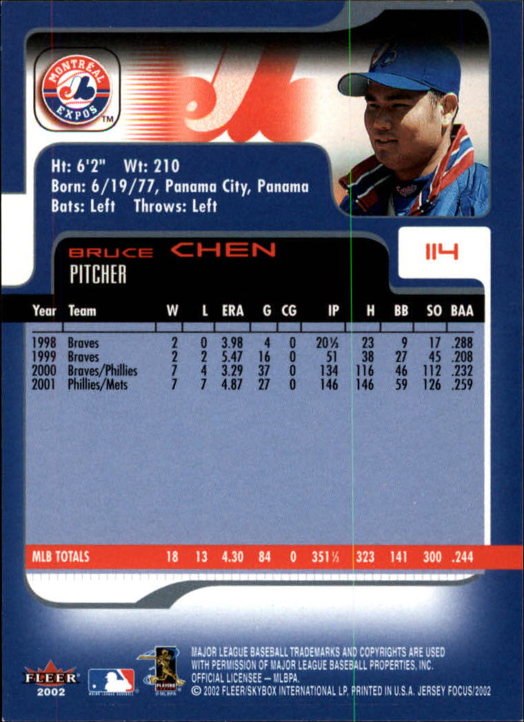 2002 Fleer Focus JE Baseball "Main Set" Cards - Picture 229 of 497