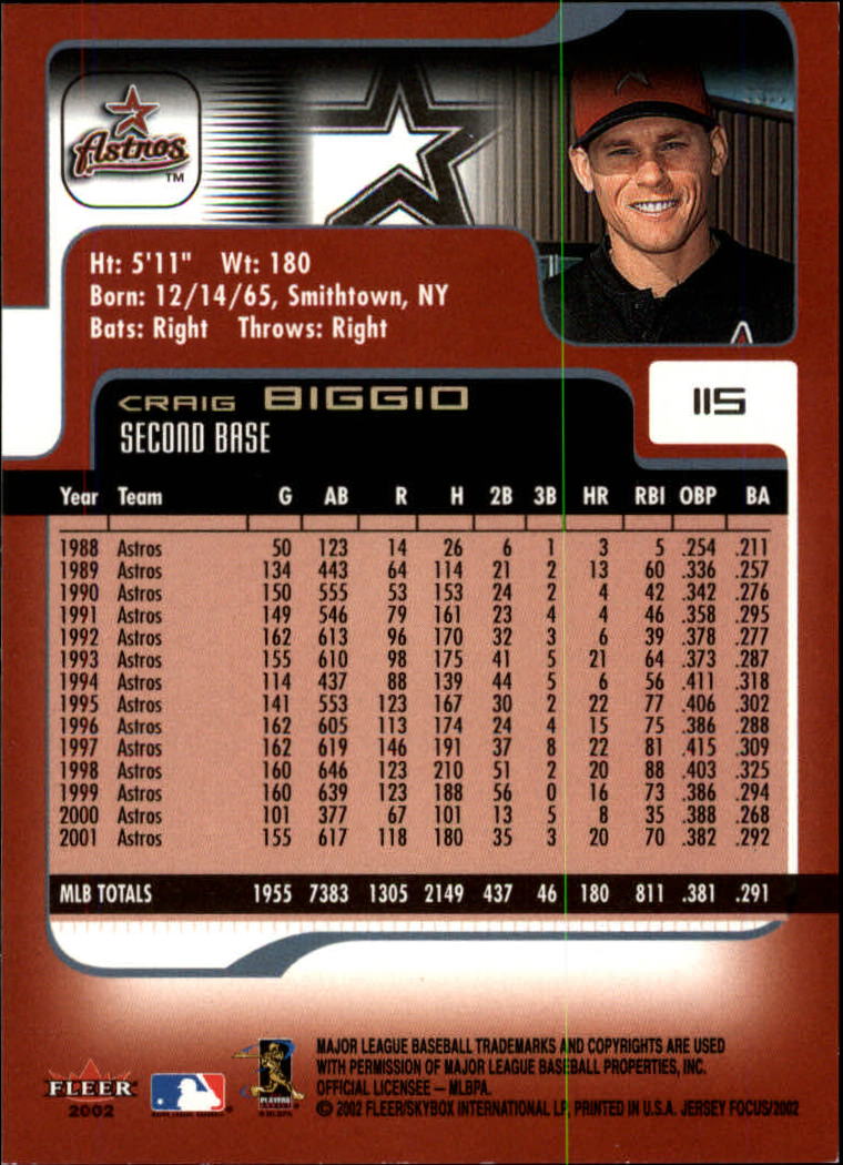 2002 Fleer Focus JE Baseball "Main Set" Cards - Picture 231 of 497