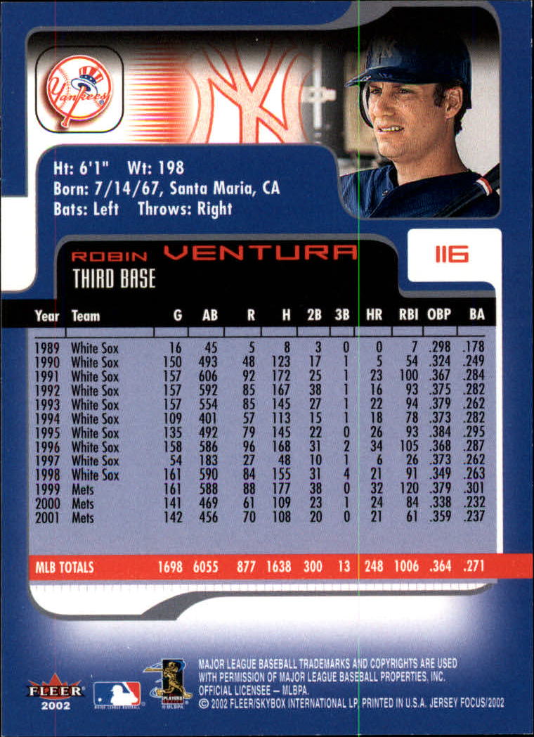 2002 Fleer Focus JE Baseball "Main Set" Cards - Picture 233 of 497