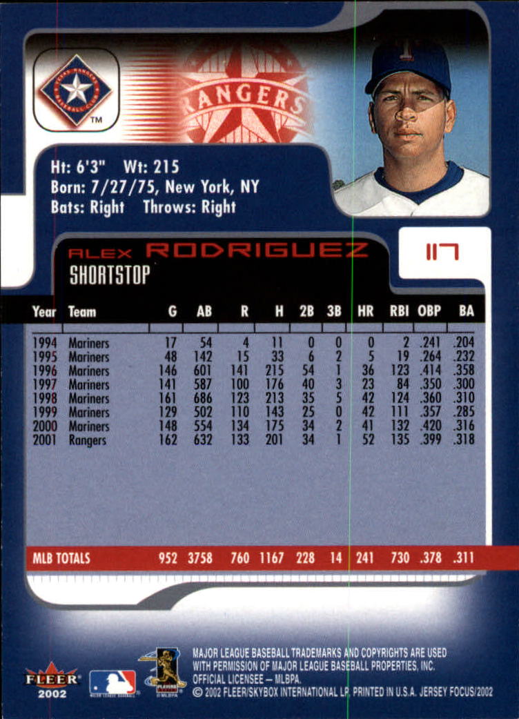 2002 Fleer Focus JE Baseball "Main Set" Cards - Picture 235 of 497