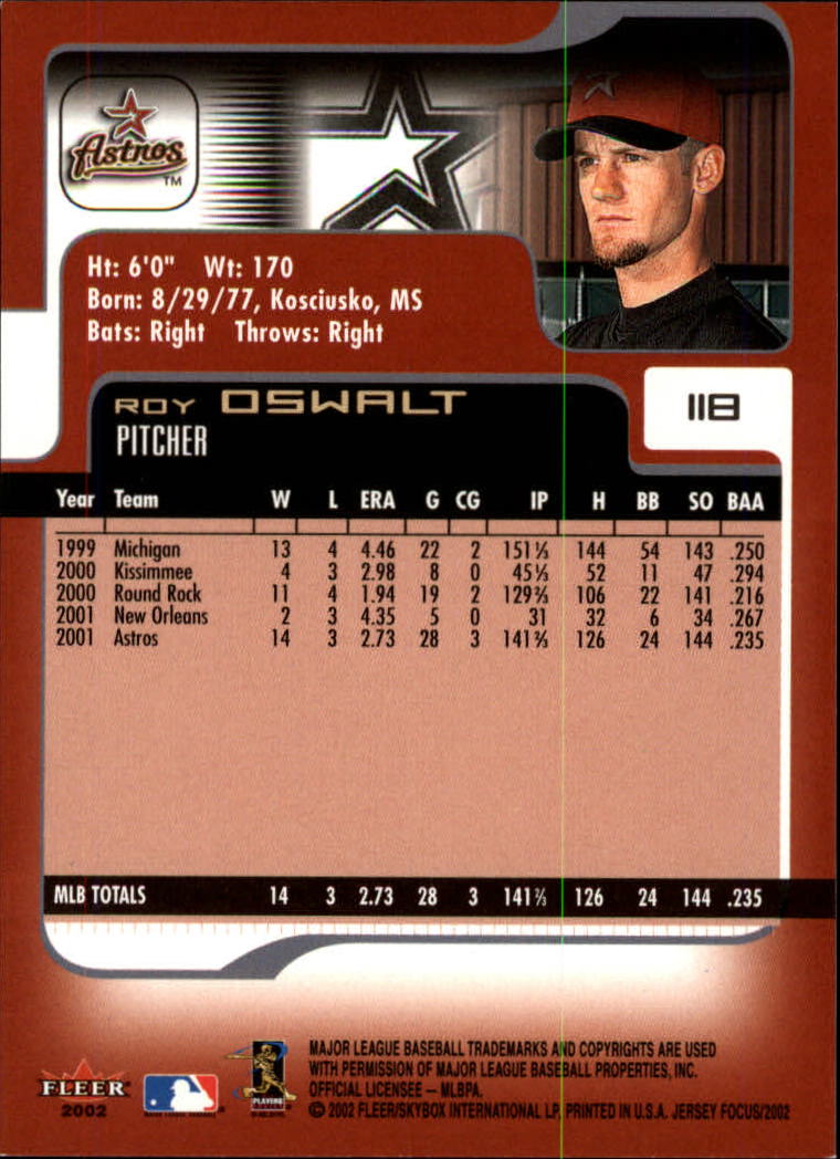 2002 Fleer Focus JE Baseball "Main Set" Cards - Picture 237 of 497