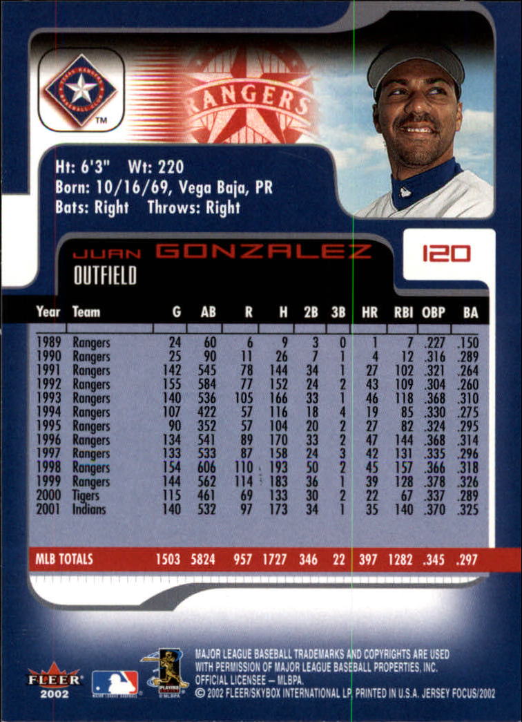 2002 Fleer Focus JE Baseball "Main Set" Cards - Picture 241 of 497