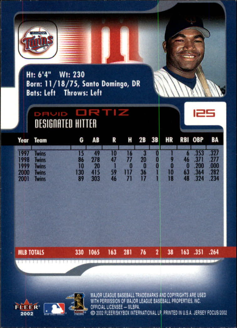 2002 Fleer Focus JE Baseball "Main Set" Cards - Picture 251 of 497