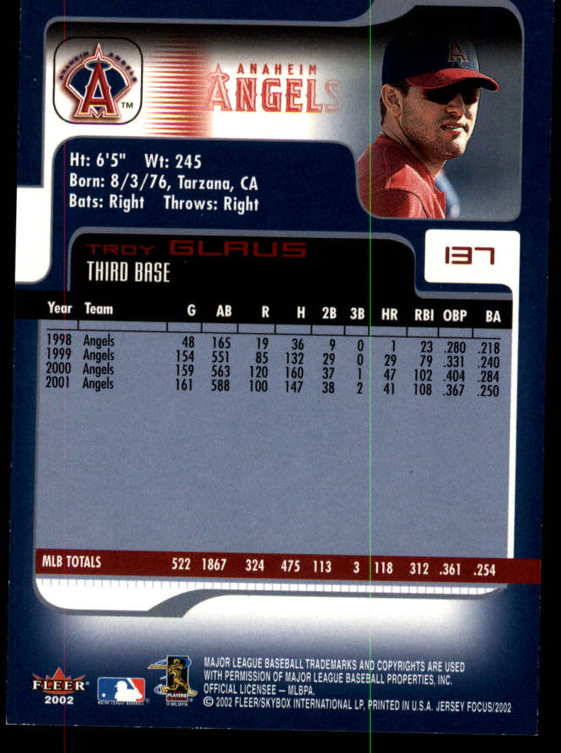 2002 Fleer Focus JE Baseball "Main Set" Cards - Picture 273 of 497