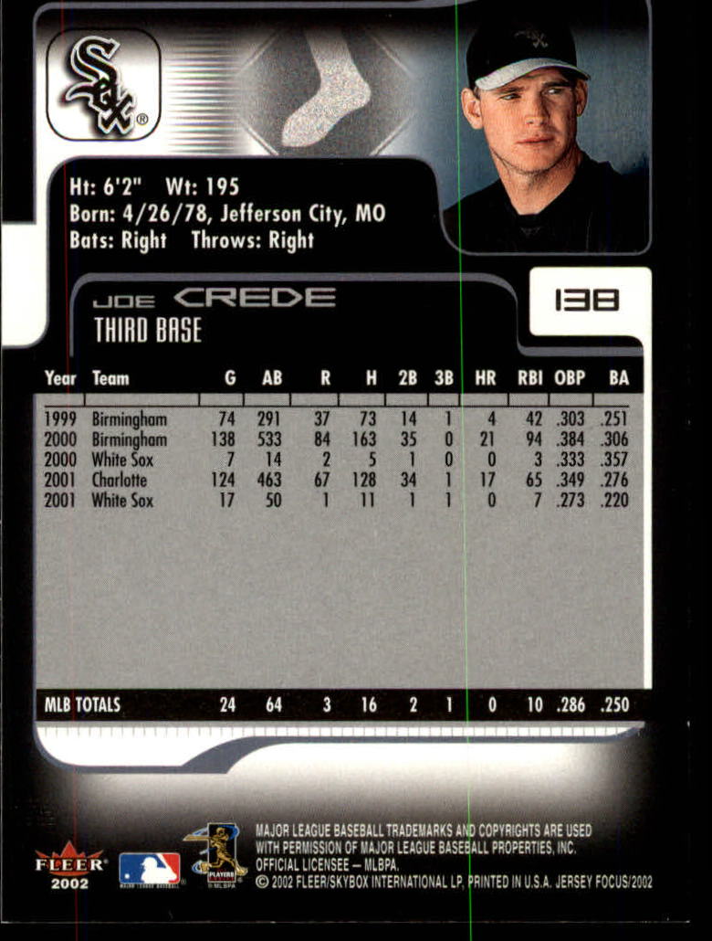 2002 Fleer Focus JE Baseball "Main Set" Cards - Picture 275 of 497