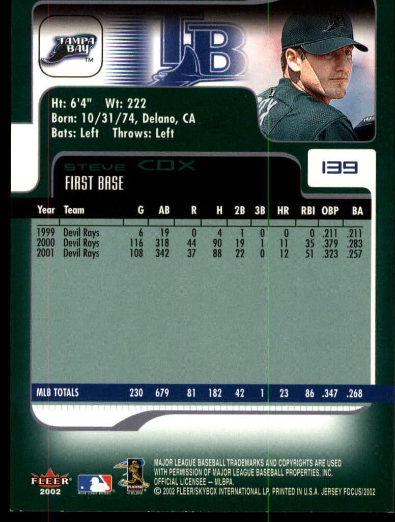 2002 Fleer Focus JE Baseball "Main Set" Cards - Picture 277 of 497