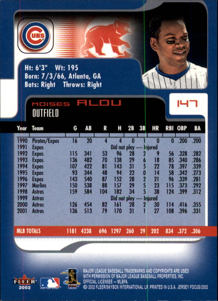 2002 Fleer Focus JE Baseball "Main Set" Cards - Picture 293 of 497