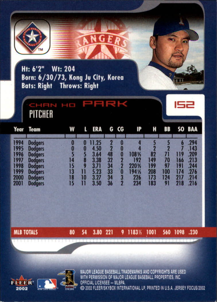 2002 Fleer Focus JE Baseball "Main Set" Cards - Picture 303 of 497