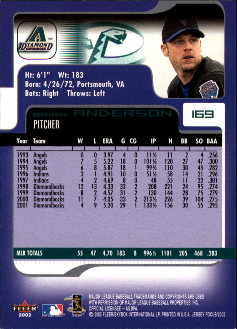 2002 Fleer Focus JE Baseball "Main Set" Cards - Picture 337 of 497