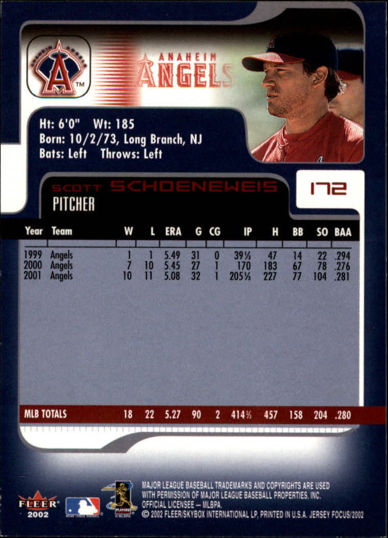 2002 Fleer Focus JE Baseball "Main Set" Cards - Picture 343 of 497