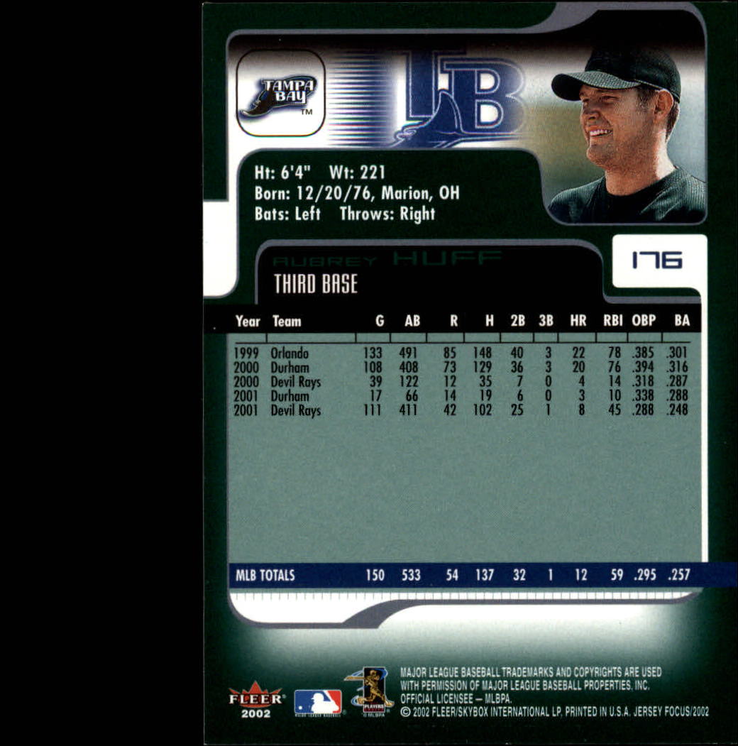 2002 Fleer Focus JE Baseball "Main Set" Cards - Picture 351 of 497