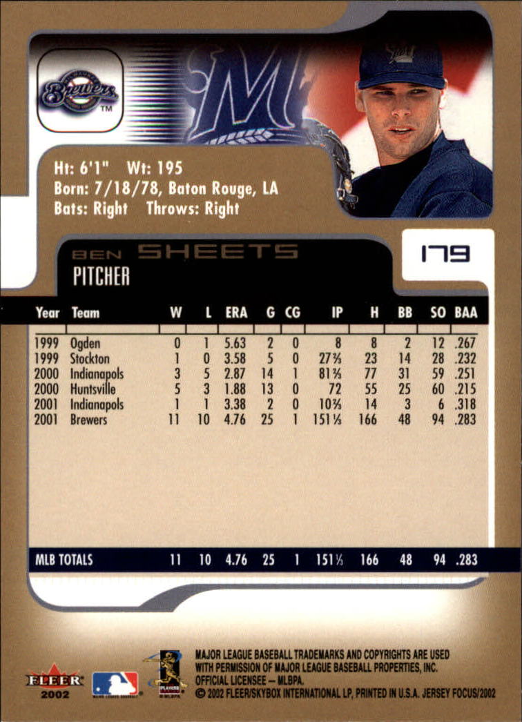 2002 Fleer Focus JE Baseball "Main Set" Cards - Picture 357 of 497