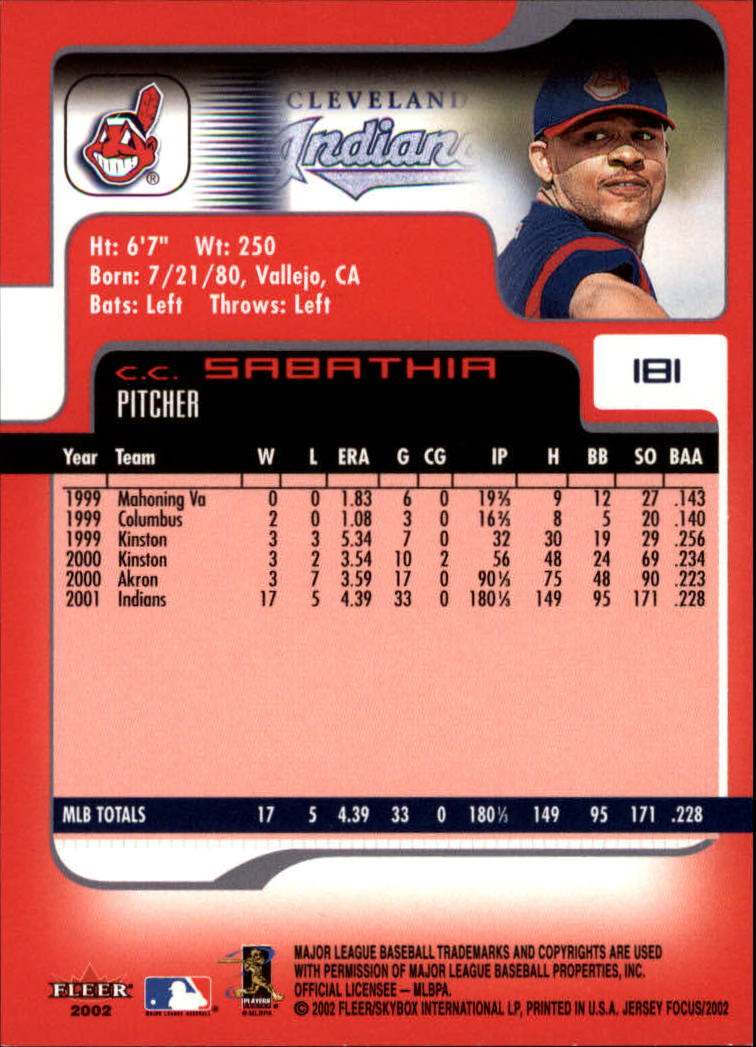 2002 Fleer Focus JE Baseball "Main Set" Cards - Picture 361 of 497
