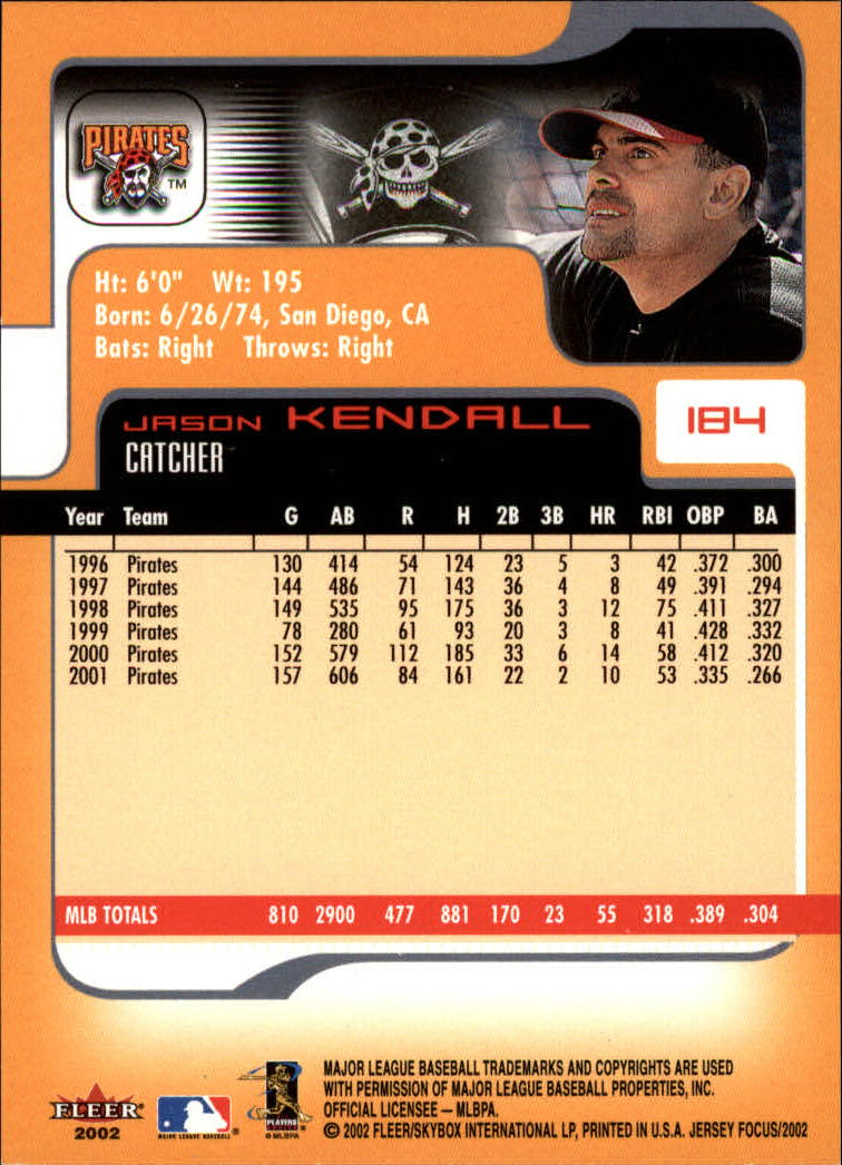 2002 Fleer Focus JE Baseball "Main Set" Cards - Picture 365 of 497