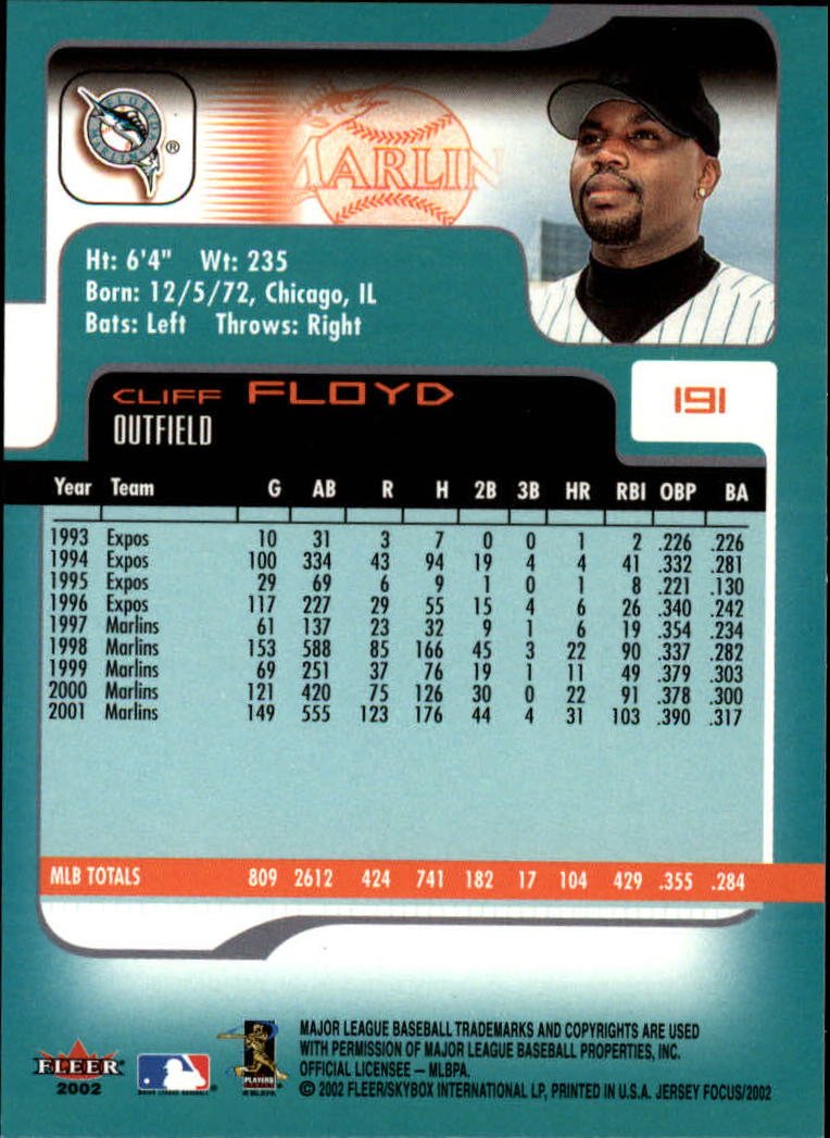 2002 Fleer Focus JE Baseball "Main Set" Cards - Picture 379 of 497