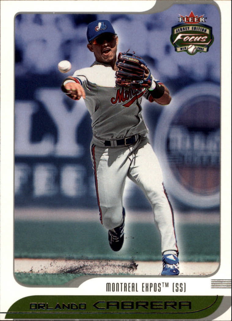 2002 Fleer Focus JE Baseball "Main Set" Cards - Picture 382 of 497