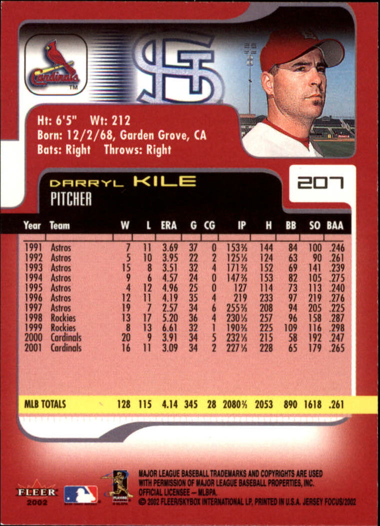 2002 Fleer Focus JE Baseball "Main Set" Cards - Picture 410 of 497