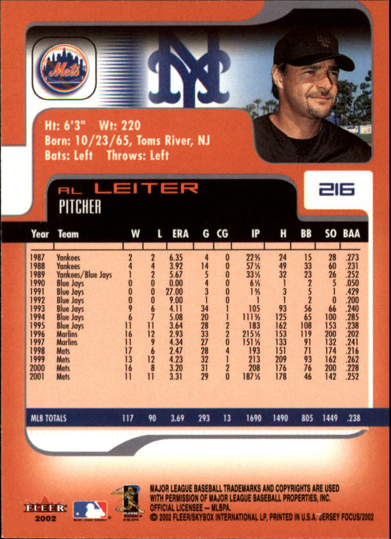 2002 Fleer Focus JE Baseball "Main Set" Cards - Picture 428 of 497