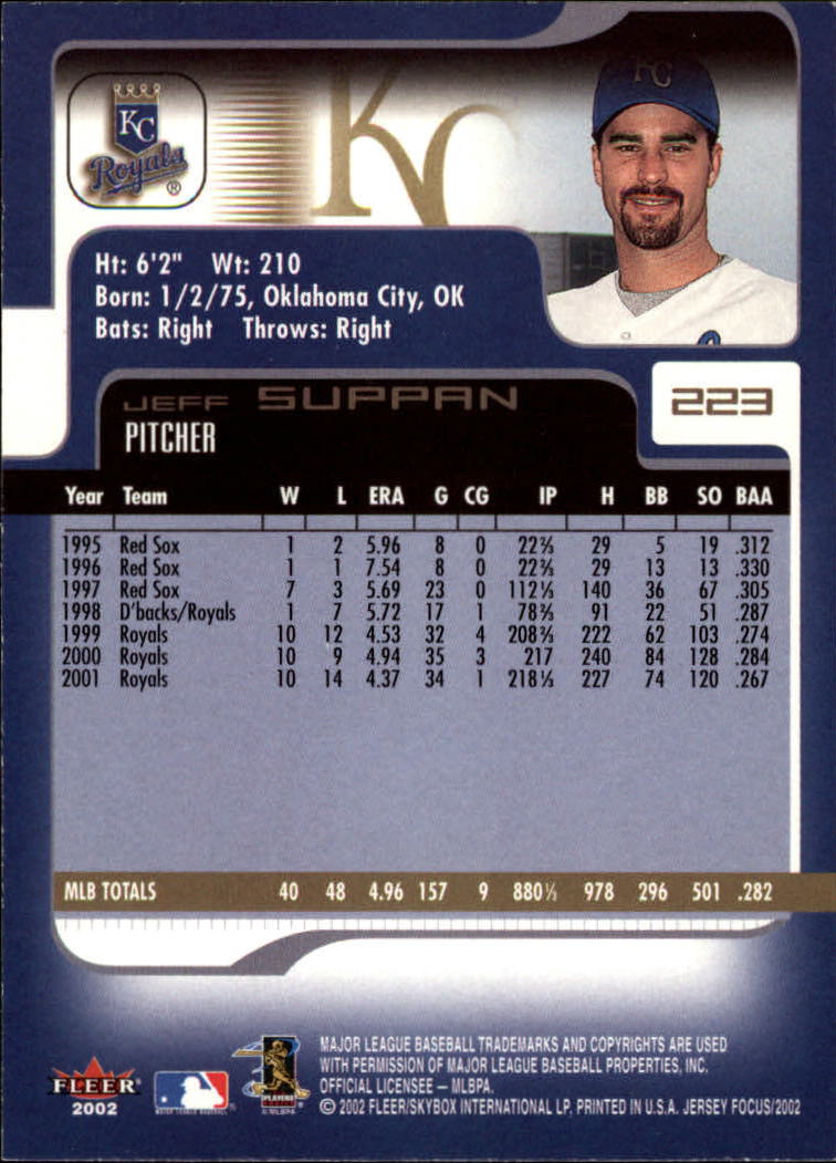 2002 Fleer Focus JE Baseball "Main Set" Cards - Picture 442 of 497