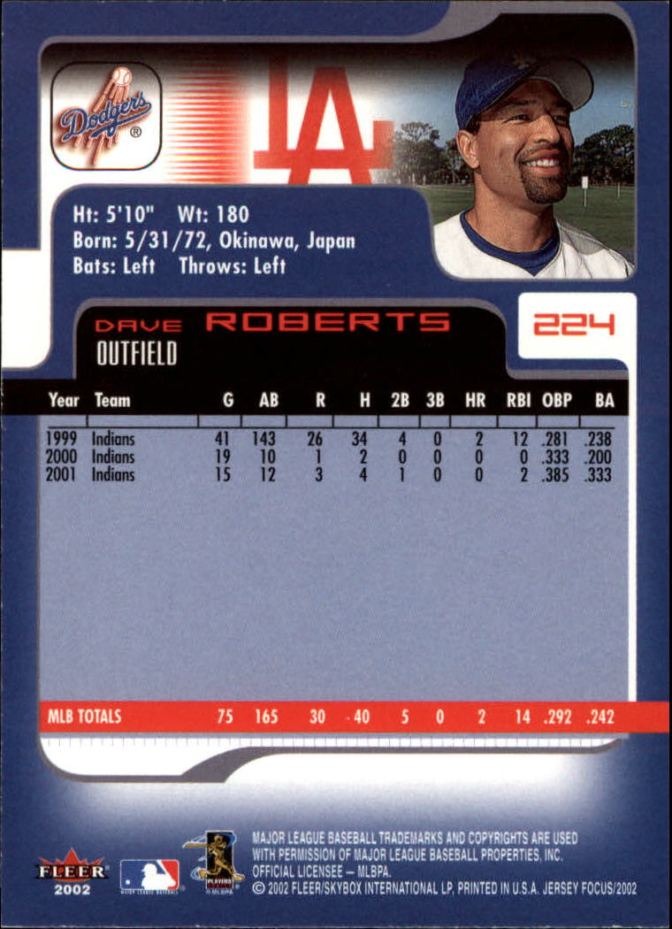 2002 Fleer Focus JE Baseball "Main Set" Cards - Picture 444 of 497