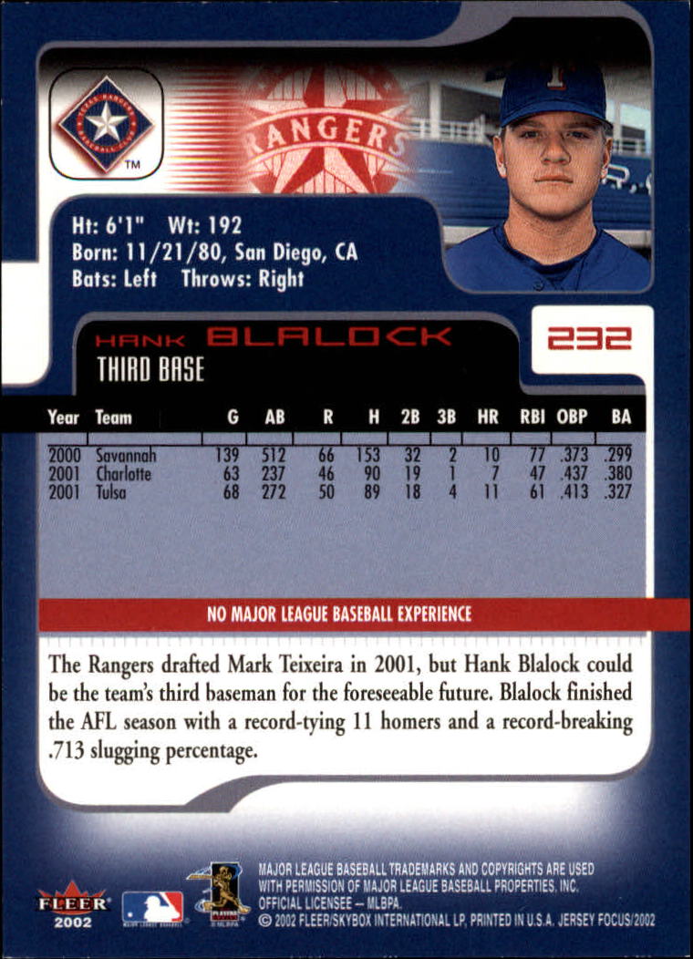 2002 Fleer Focus JE Baseball "Main Set" Cards - Picture 457 of 497