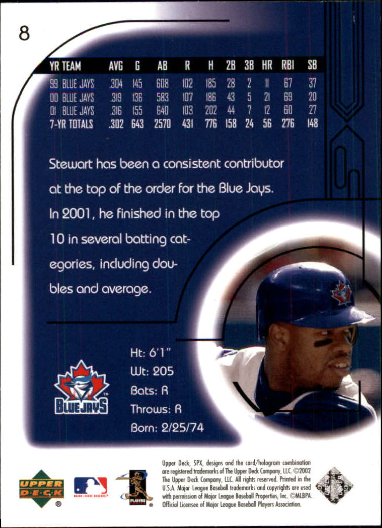 2002 SPx Baseball Card Pick - Picture 15 of 205