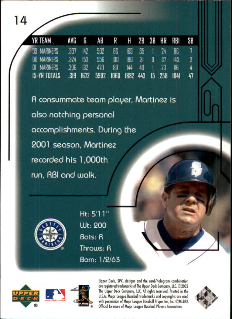 2002 SPx Baseball Card Pick - Picture 25 of 205