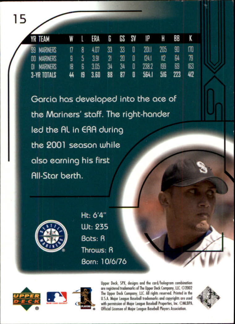 2002 SPx Baseball Card Pick - Picture 27 of 205