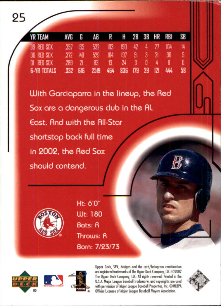 2002 SPx Baseball Card Pick - Picture 47 of 205