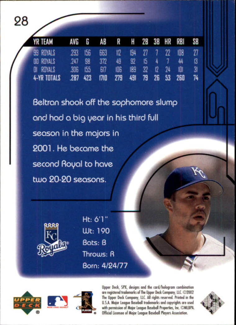 2002 SPx Baseball Card Pick - Picture 53 of 205